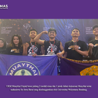 UKM Muaythai Unpak Bawa Pulang 2 Medali Emas dan 1 Perak di Kejuaraan Tingkat Provinsi